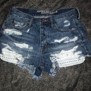 American Eagle jean shorts